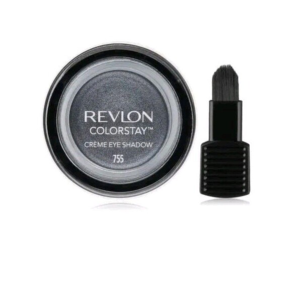 Revlon ColorStay Creme Eye Shadow, 755 Licorice, 0.18 oz Metallic Silver Sealed - Picture 1 of 9